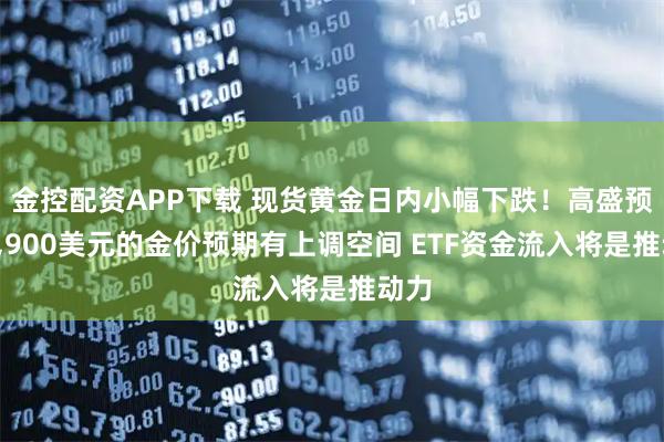 金控配资APP下载 现货黄金日内小幅下跌！高盛预计4,900美元的金价预期有上调空间 ETF资金流入将是推动力